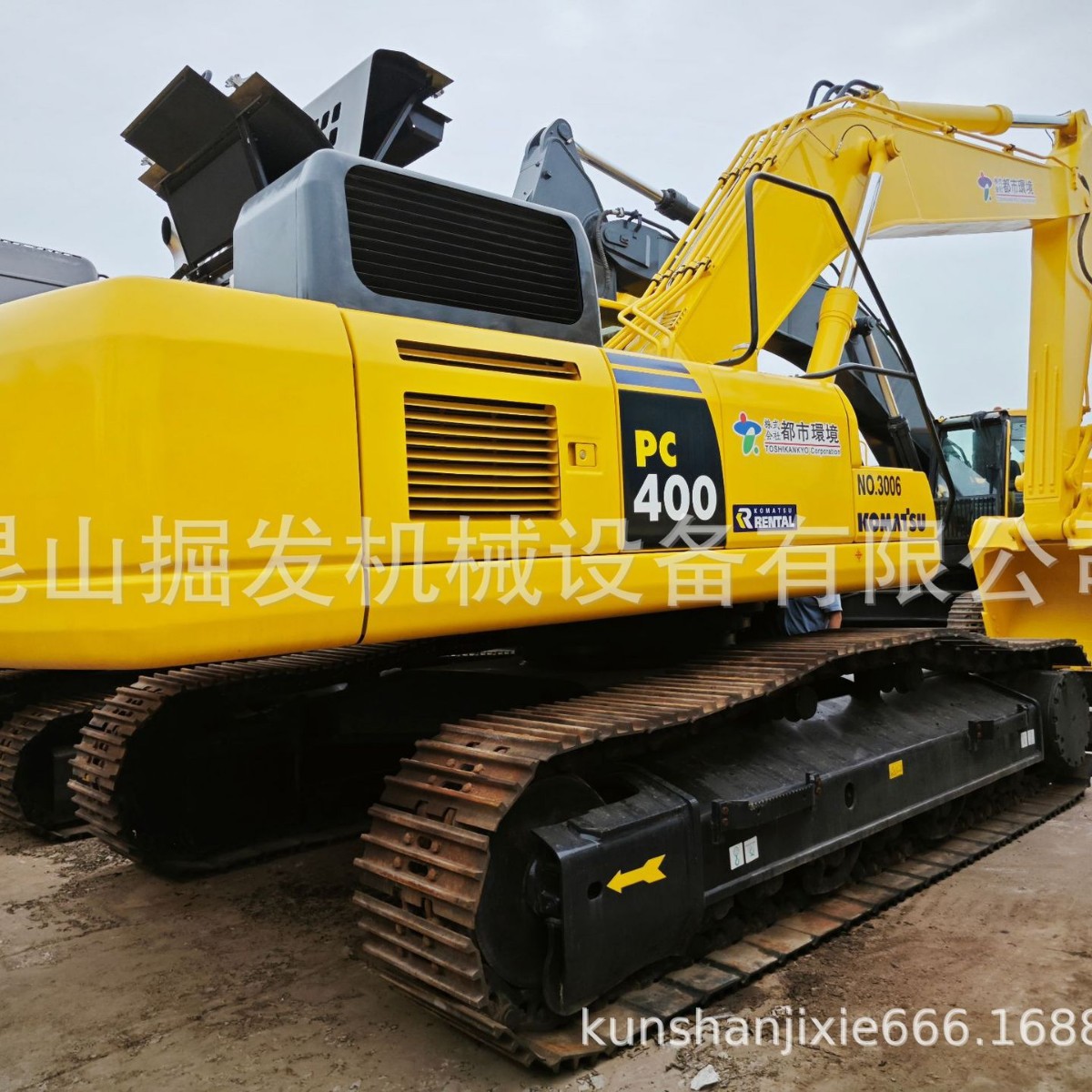 小松400-8挖掘机PC350-7钩机40吨履带挖机KOMATSU