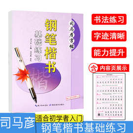 司马彦字帖钢笔楷书基础练习初学者练字专用硬笔楷书入门基础训练