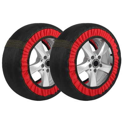 Tire snow chain — Qìchē and Red