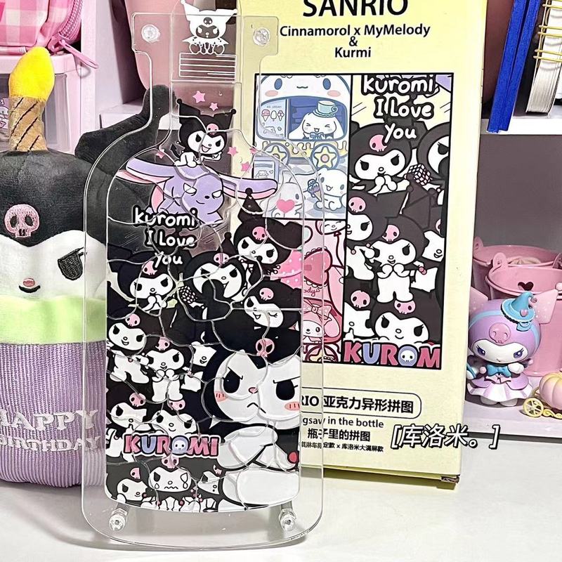 ポリバターベアパズル アクリル立体減圧おもちゃ クレヨンしんちゃん ルーピー サンリオ|undefined