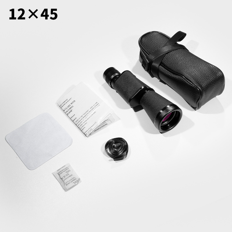 Telescopio monocular Begosu estilo 10X40, telescopio monocular de alta potencia y alta definición para montañismo al aire libre, totalmente metálico.