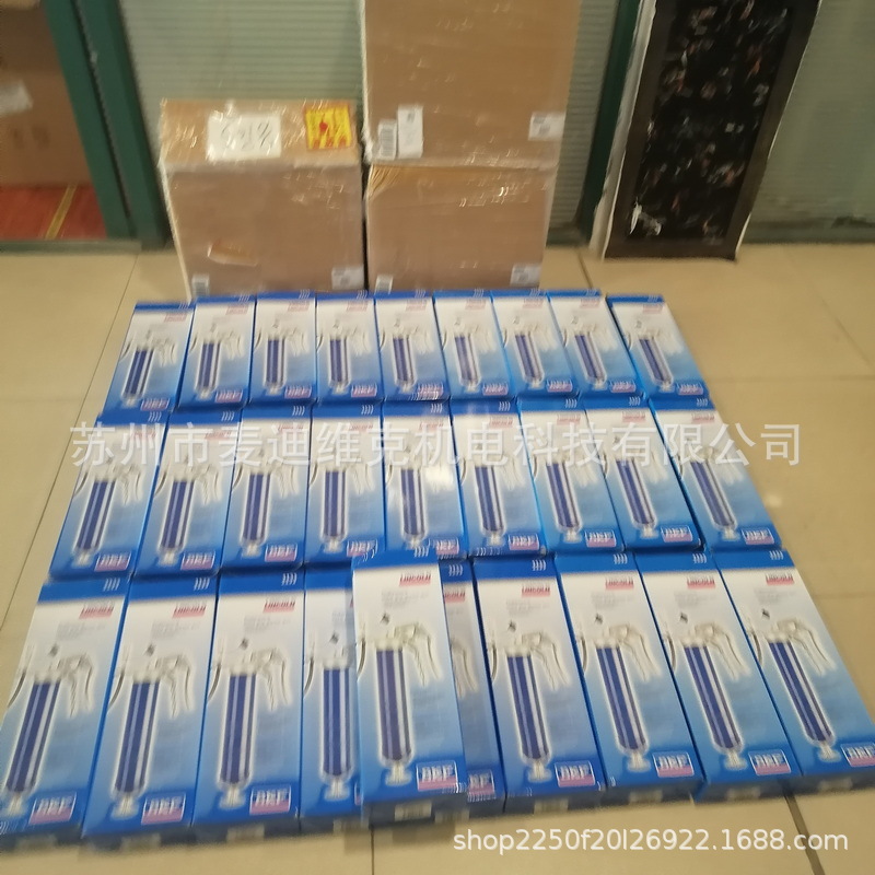 林肯品牌原装手持式手动黄油枪  通过CE认证1133型号手动加油枪