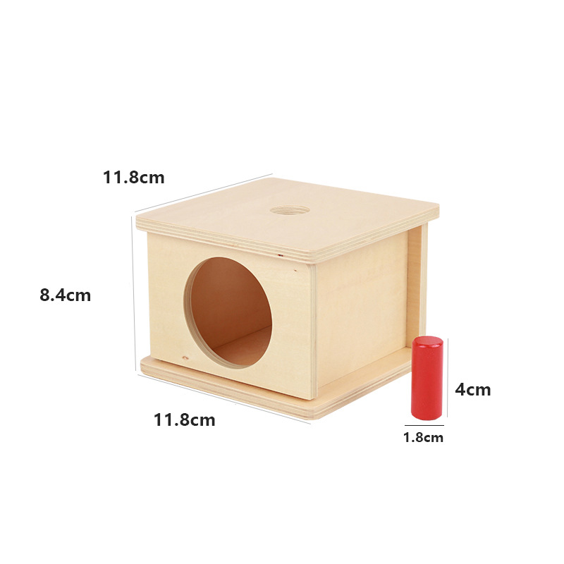 Caja y cilindro pequeño