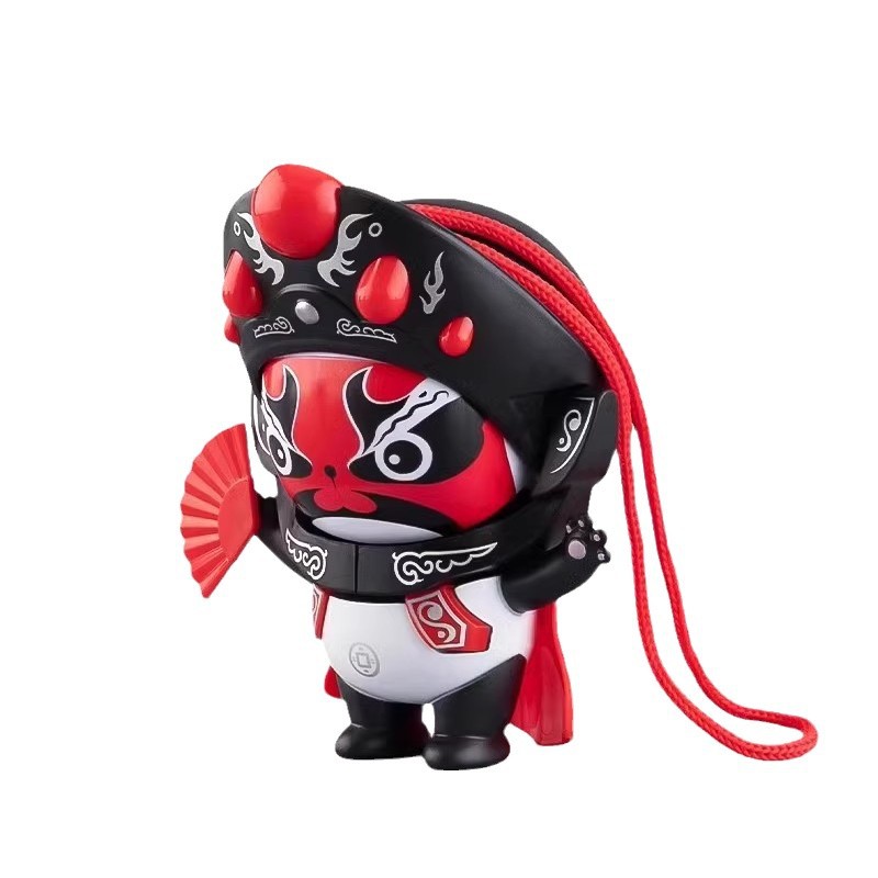 팬더 얼굴 변경 인형 사천 오페라 얼굴 변경 인형 문화 기념품 손으로 만든 작은 선물 어린이 장난감 마스크