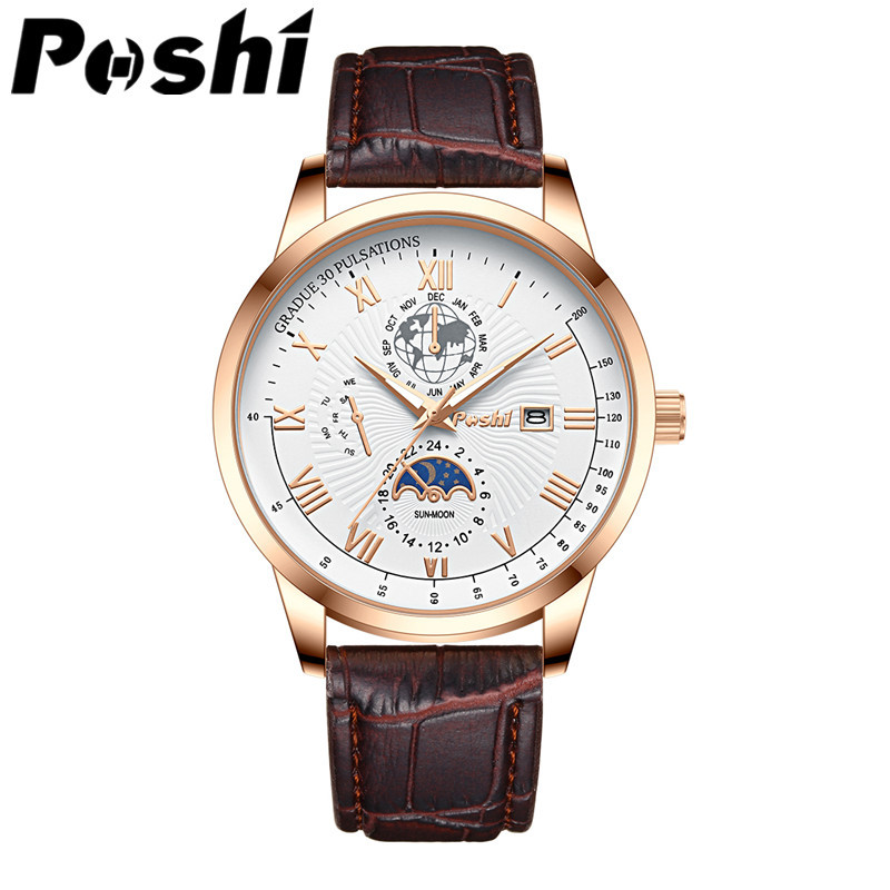 Cinturón marrón-Rosa Shell superficie blanca