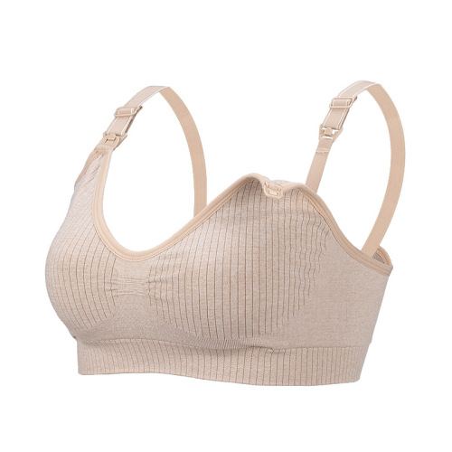 Wire-Free Women's Nursing Bra, Thin Padded Design to Prevent Sagging, Large Cup Size with Front Closure for Pregnant & Breastfeeding Moms