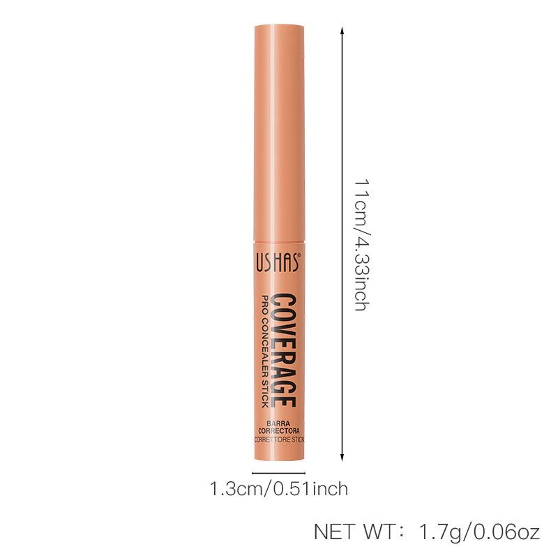 USHAS Europa y los Estados Unidos transfronterizos spot varilla impermeable a largo plazo natural reparar el maquillaje estereoscópico UC058A + B