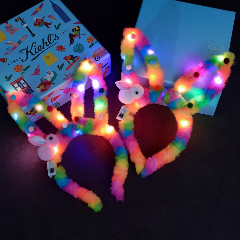 rainbow colorful headband
