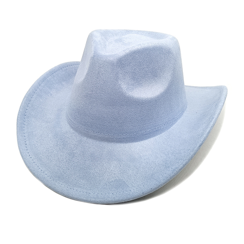 802g Weight Fedora Hat Hats Type Holiday, Daily Occasion Faux Suede Material Solid Color Pattern All Seasons Season Women's Gender Classic Style Style Flat Eaves Rim Women's Classic Style Solid Color Flat Eaves Fedora Hat 22