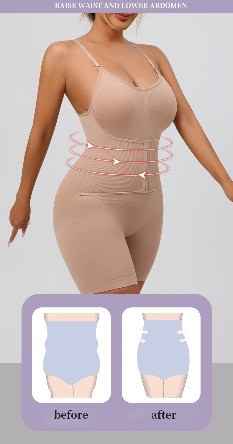 Dames bodysuit met buikcorrectie en tailleverslankend corset_voghion.com