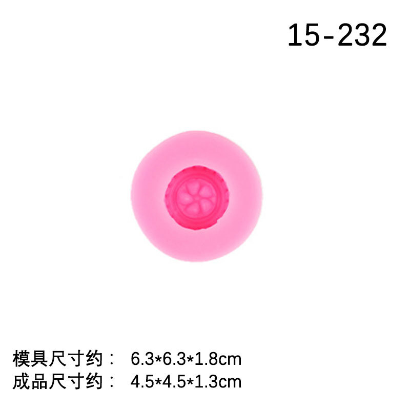 Neumático de coche fondant molde de silicona decoración de la torta de chocolate molde de hornear mesa de postre europeo decoración en stock