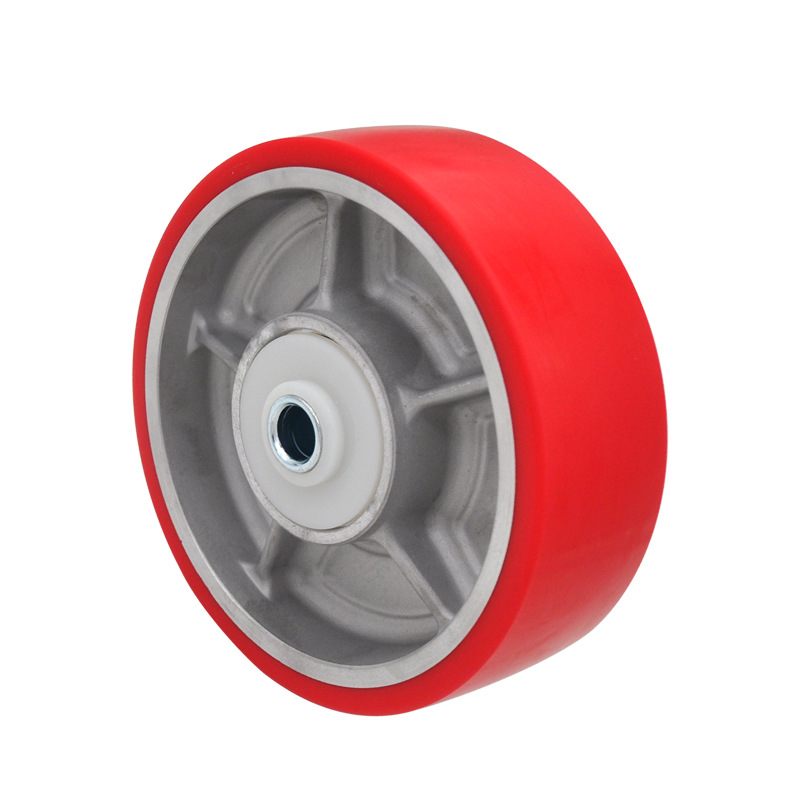 Rueda para Montacargas y Transpaleta RT-86T de Poliuretano con Núcleo de Hierro para Equipos Industriales