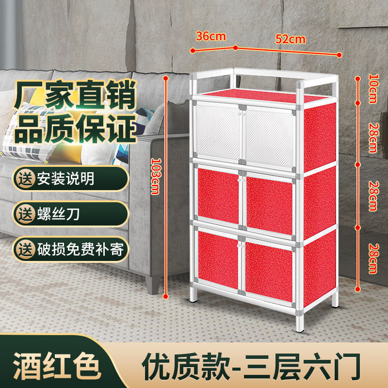 Alquiler de la sala de comedor, armario de comedor, armario de cocina inoxidable, armario de montaje simple, armario de almacenamiento, cubiertos, fábrica de armario de almacenamiento