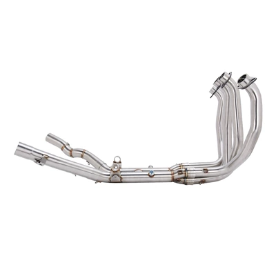Hayabusa GSX-R1300 Front Section: Motorcycle exhaust pipe