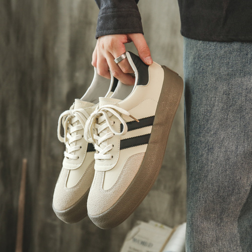 Unisex Genuine Leather Desert Boots 2024 New Arrival Hot-selling Retro Desert Boots—White Sneakers for Couples; New Men’s Canvas Shoes