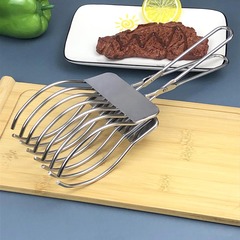 ステンレスのスライサーのハムのパンの焼肉の分切り器のパンは家庭用の屋外の多機能を挟みます。