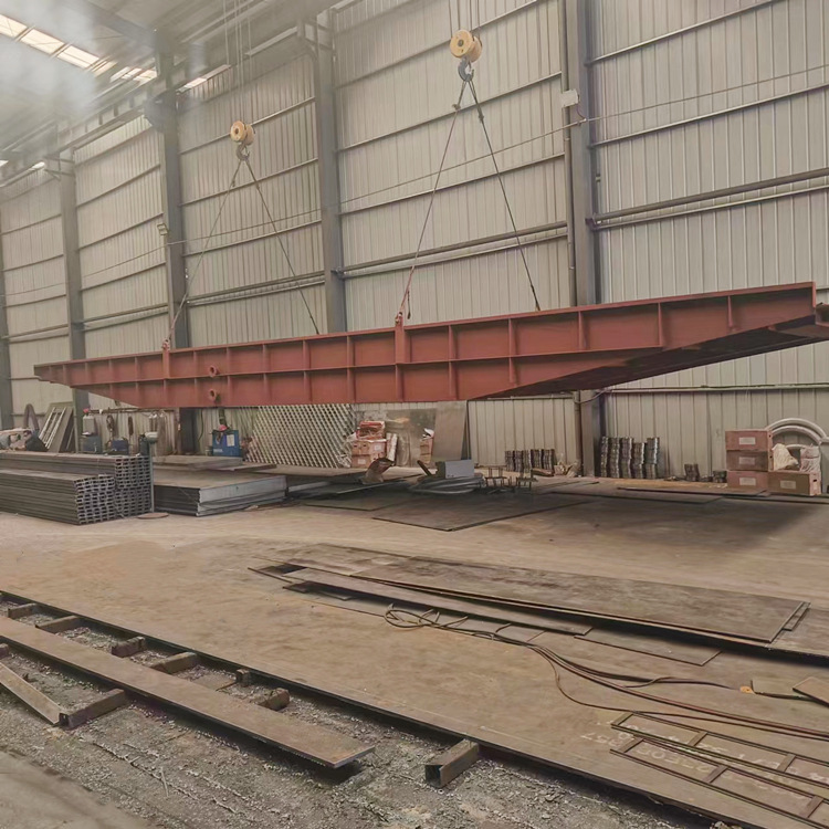 鲁鸿 钢板可移动洗车池全自动感应洗车槽渣土工程车辆洗车台