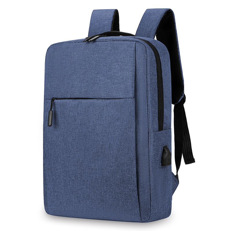 Mochila para computadora de gran capacidad, mochila con impresión de logotipo, mochila con carga, mochila informal de negocios, fabricante de regalos