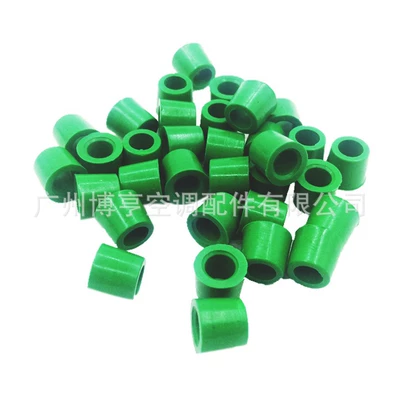 Car Air Conditioning Fluorine Metering Tube, Three-Color Tube, Rubber Gasket, Refrigerant Connector Sealing Ring (Soyutma sisteminin digər hissələri) - 10-pieces-of-watch-tube-rubber-rings