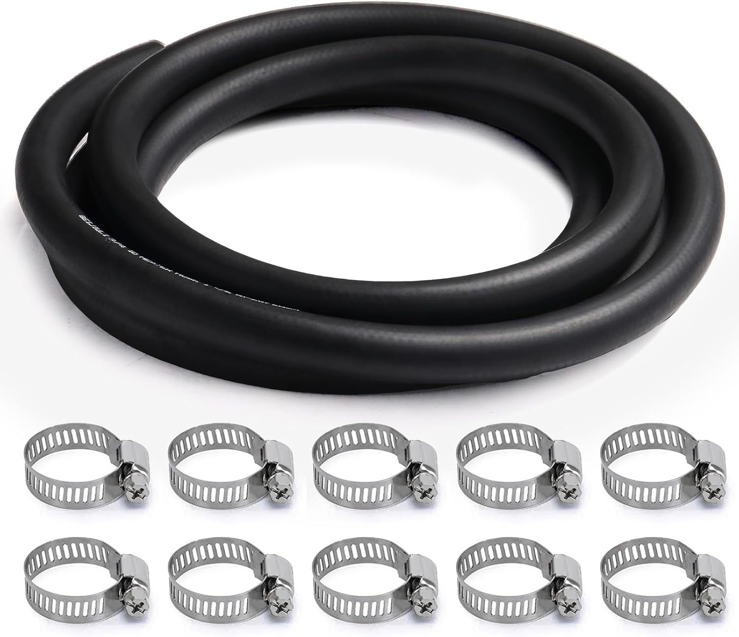 BEIJIULI Straight 11FT Length Heater Hose Coolant Radiator w