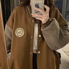 早秋美式学院风棒球服2025年新款爆款小个子外套女秋冬款夹克上衣