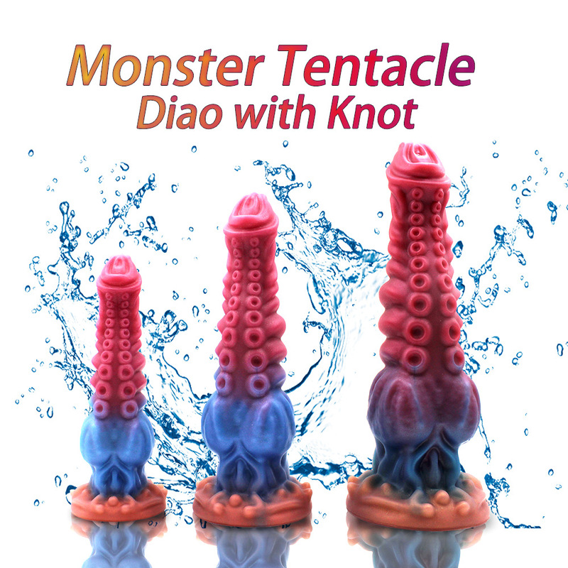 New Special-Shaped Penis, Super Soft and Oversized Simulated Penis, Sexy Anal Plug, Vaginal Expansion, Adult Sex Toy