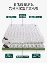 6BUJ天然椰棕榈垫儿童家用乳胶席梦思偏硬板床垫1.8m1.5米1.2折叠
