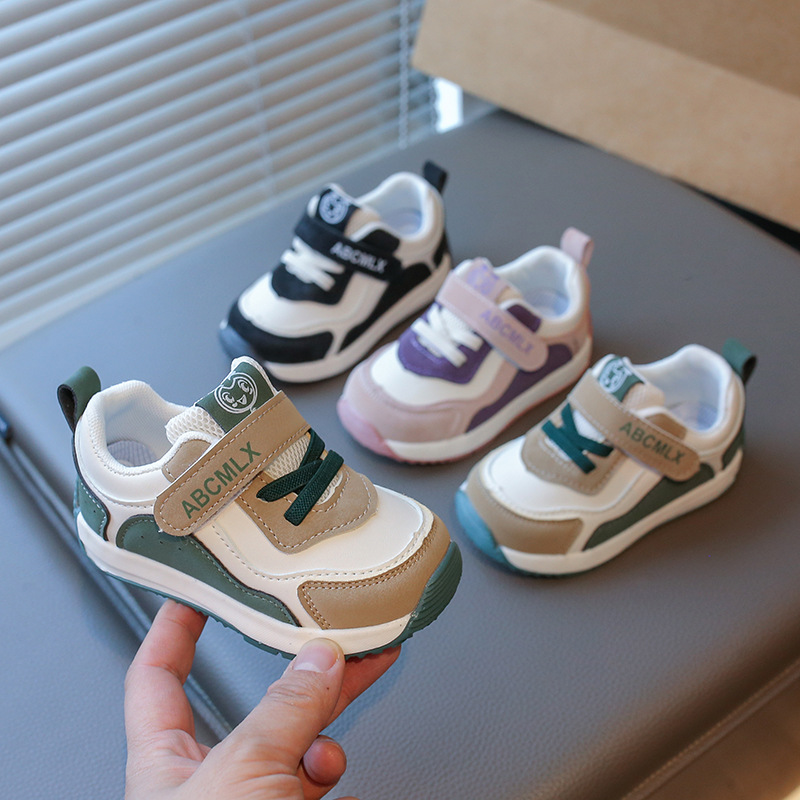 Baby Shoes 2025 New Spring and Autumn Season Toddler Learning to Walk Shoes for 1-3-5 Year Olds Functional Shoes for Girls and Boys Trendy Sports Shoes