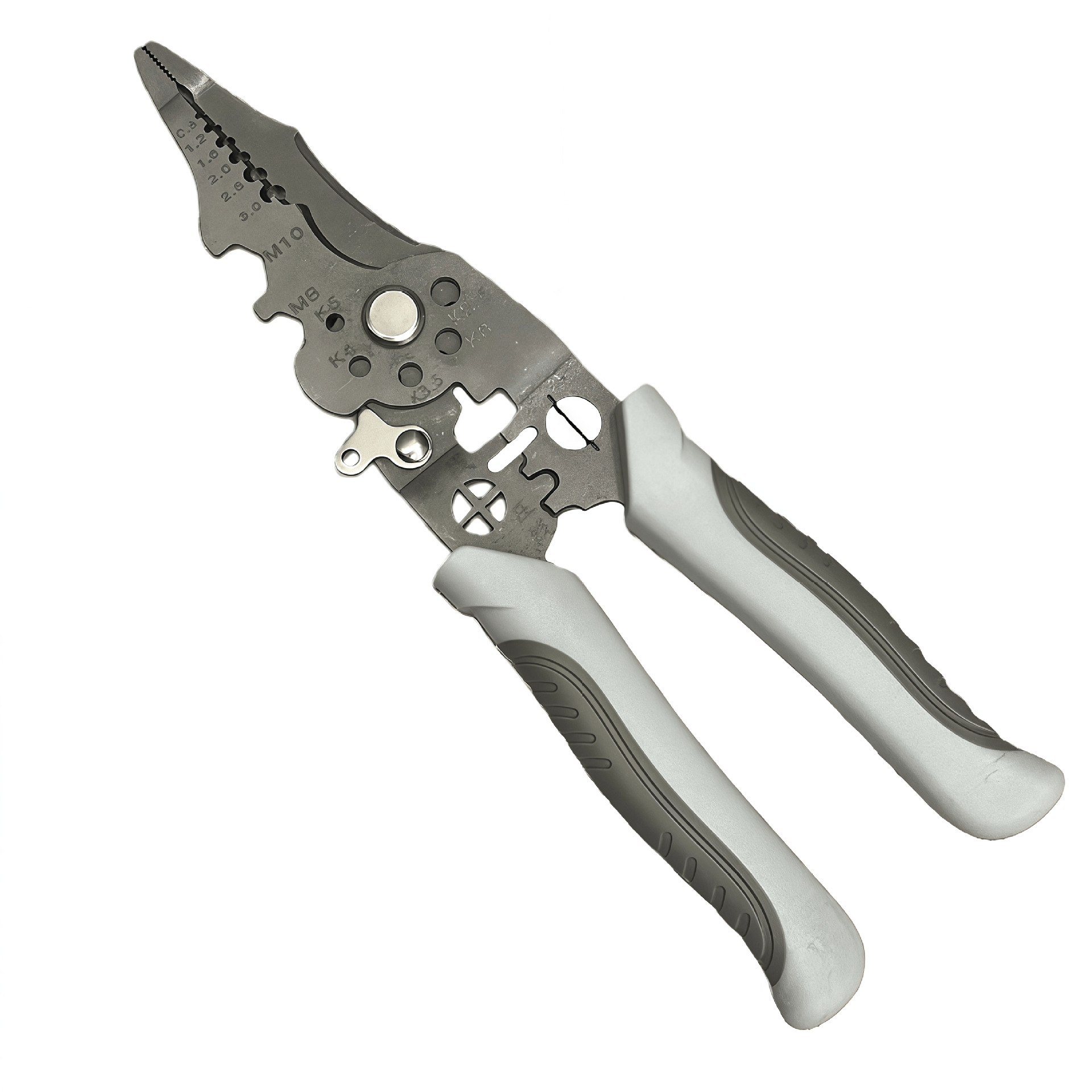 Cross-Border Electrician's Multi-Functional Wire Stripping, Wire Cutting, Wire Crimping, Wire Winding, Wire Stripping Pliers, Scissors, Hardware Tools