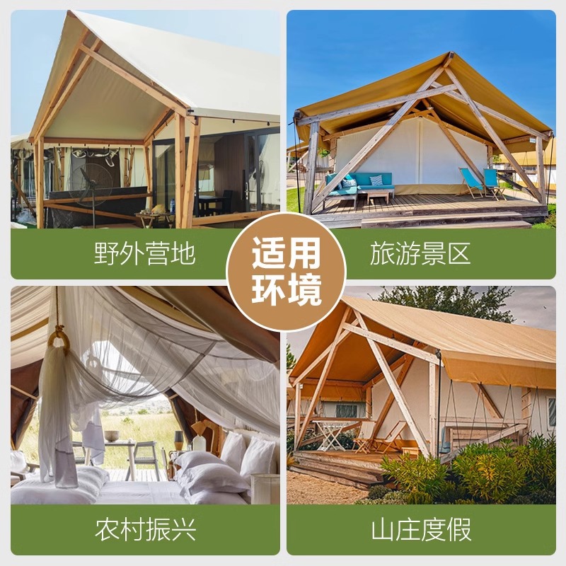 Starfall Camping Tent Resort Resort Village Wild Luxury Hotel Luxury Tent