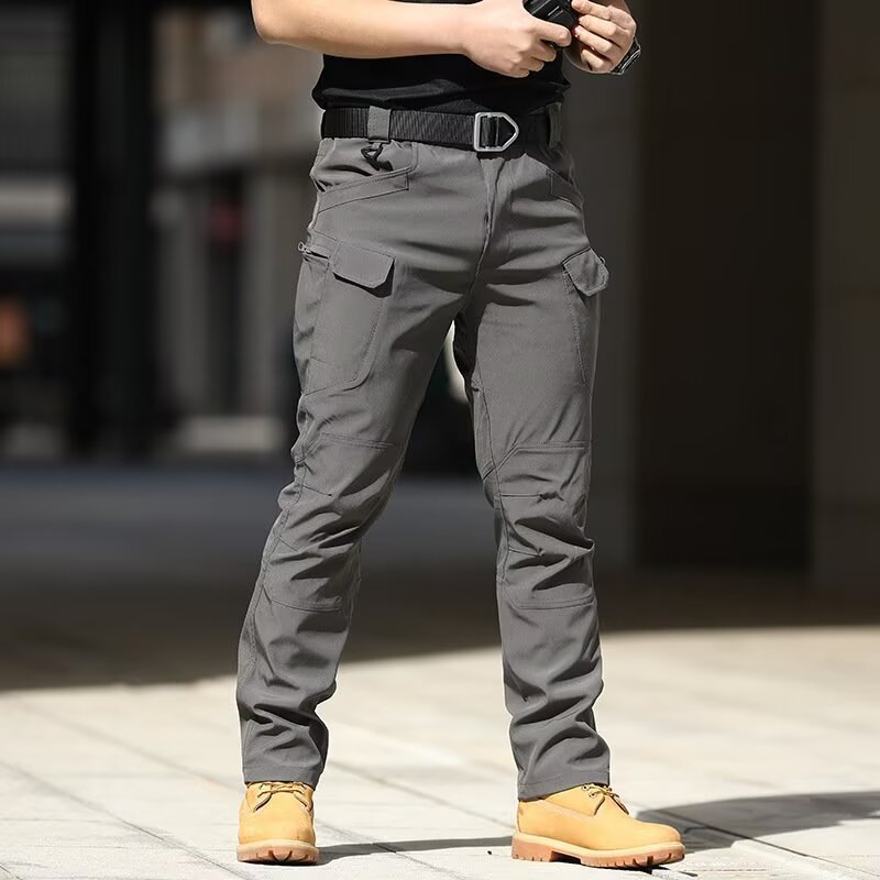 Pantalones tácticos elásticos IX7/IX9 para entrenamiento, trabajo al aire libre, suaves y cómodos