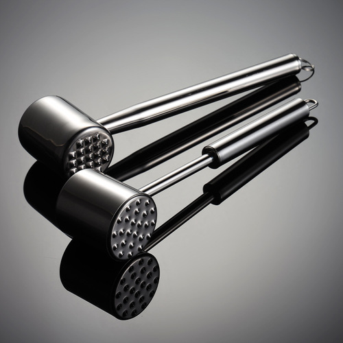 Aon whole body 304 stainless steel loose meat hammer kitchen utility tool crushed ice beef hammer company gift e-commerce