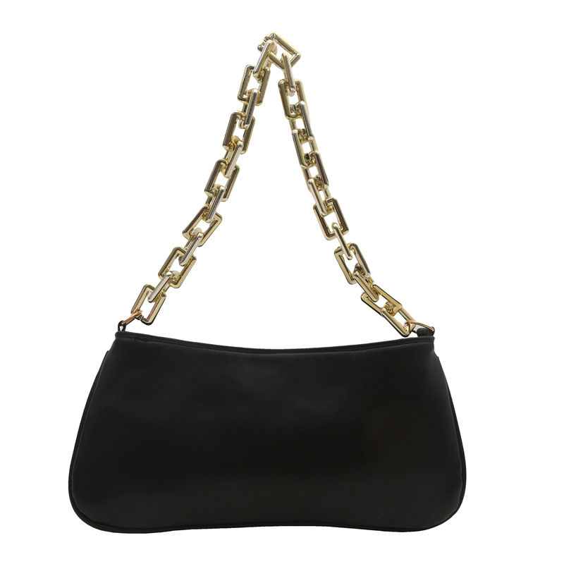 Bolso de mano de cadena de moda, bolso de mano de mujer, nuevo estilo de moda, bolso de palo minimalista, bolso de hombro de nicho de verano 2024