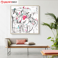 入户玄关装饰画走廊过道壁画高级感酒店宾馆民宿客房餐厅挂画定制