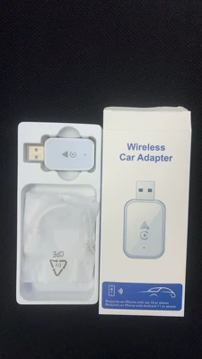 Simsiz CarPlay və Android Auto | Device Suitable for iPhone - suitable-for-2-in-1-white-glossy-surface