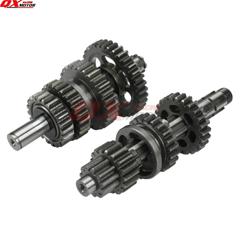 Applicable LF Lifan 140cc 150cc horizontal engine off-road motorcycle accessories main and auxiliary shaft assembly gear