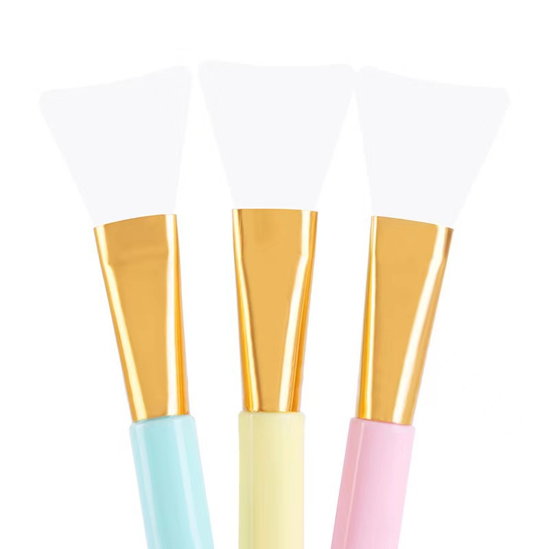 Fuente fabricante nuevo cepillo de mascarilla de silicona de belleza cabeza suave herramienta de belleza aplicación de mascarilla cepillo de maquillaje barra de ajuste de mascarilla image 6