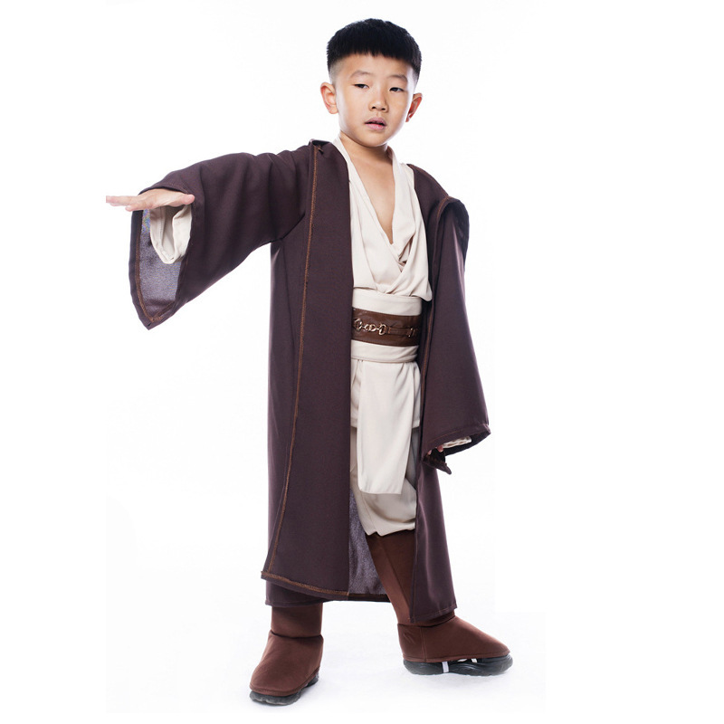 星球大戰絕地武士安納金披風古裝派對兒童演出服cosplay動漫服裝