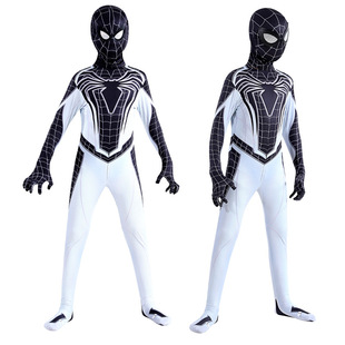 Marvel Ps4 Negative Space Suit Spider-Man Cosplay Jumpsuit Halloween Spiderman Costume Trend