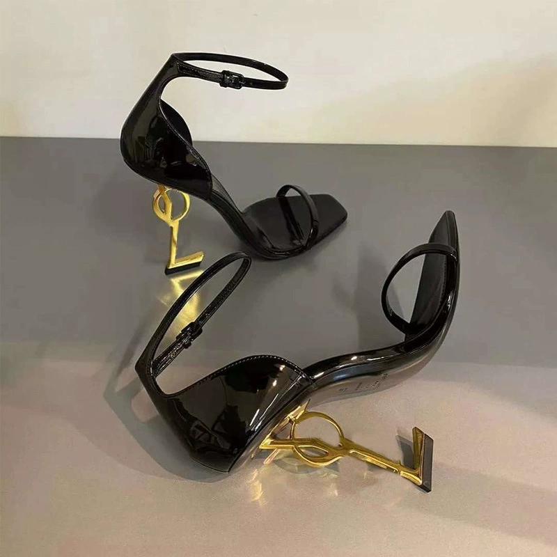 Summer cocktail sandals with a strap, internet celebrity