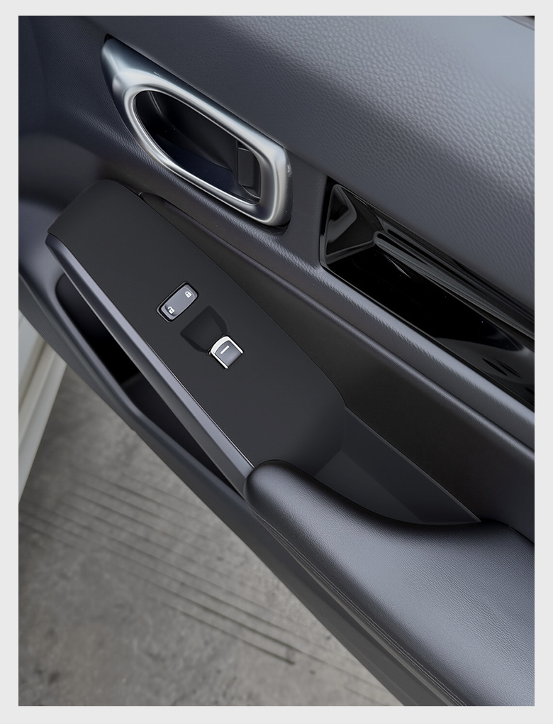 Suitable for Honda Civic Style Door Handle Protective Cover Window Panel Silicone Protective Pad Sticker Modified Decorative Supplies