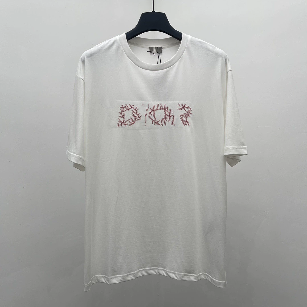 Nangsean High -Packing High Version D Family 24SS New Mark Swall for Yuanneer Short -sleeved T -shirt Loose Edition Men and Women Same