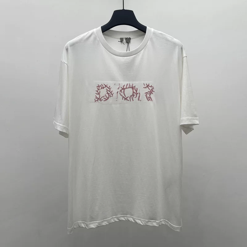 Nangsean High -Packing High Version D Family 24SS New Mark Swall for Yuanneer Short -sleeved T -shirt Loose Edition Men and Women Same