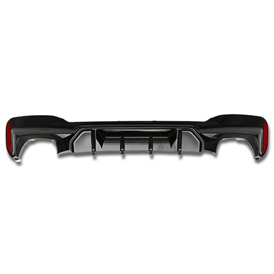 Suitable for Bmw 5 Series (16-23) G30 G31 Car Rear Lip M5 Racing Style Spoiler Cross-Border Modification Parts (Spoiler) - bright-black