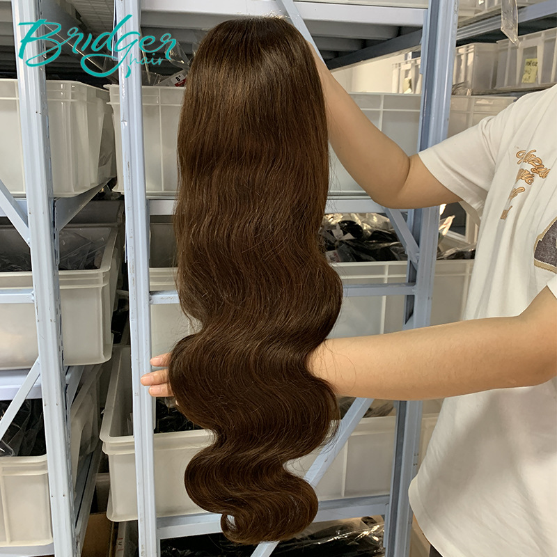 13*4 Lace Headgear Cabelo Humano Cor Verde 4 Cabelo Humano Lace frontal perucas_voghion.com