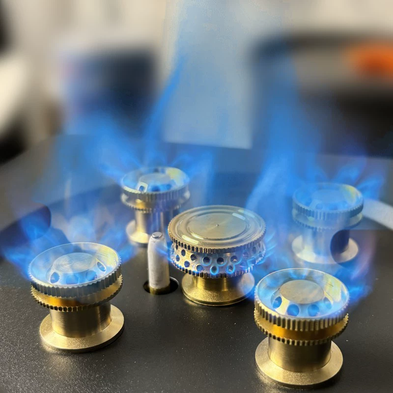 Новый портативный пироговый походный газовый котел-горелка для чая, компактная семейная мини-ограда огонь газовая горелка полевого типа