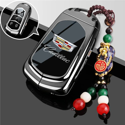 Cover Xt4 Xt6 Xts | Car key bag - vinyl-cadillac-a-model-4-keys-piano-blacklaicai-pixiu