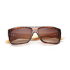 Retro sunglasses, wooden glasses suitable for men and women solar-powered