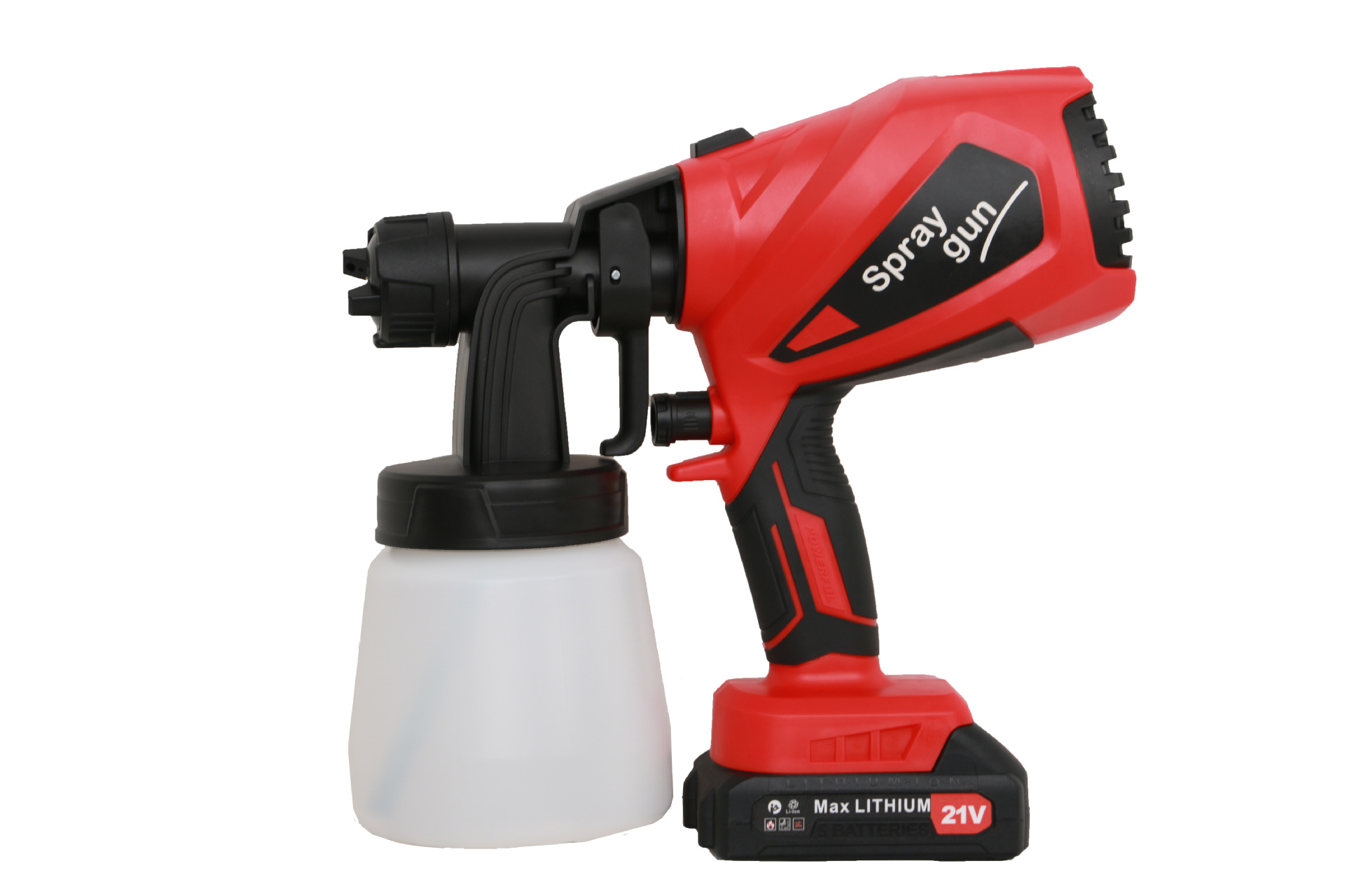 宁波厂家直供21V无线锂电油漆喷枪电动喷枪除甲醛喷枪