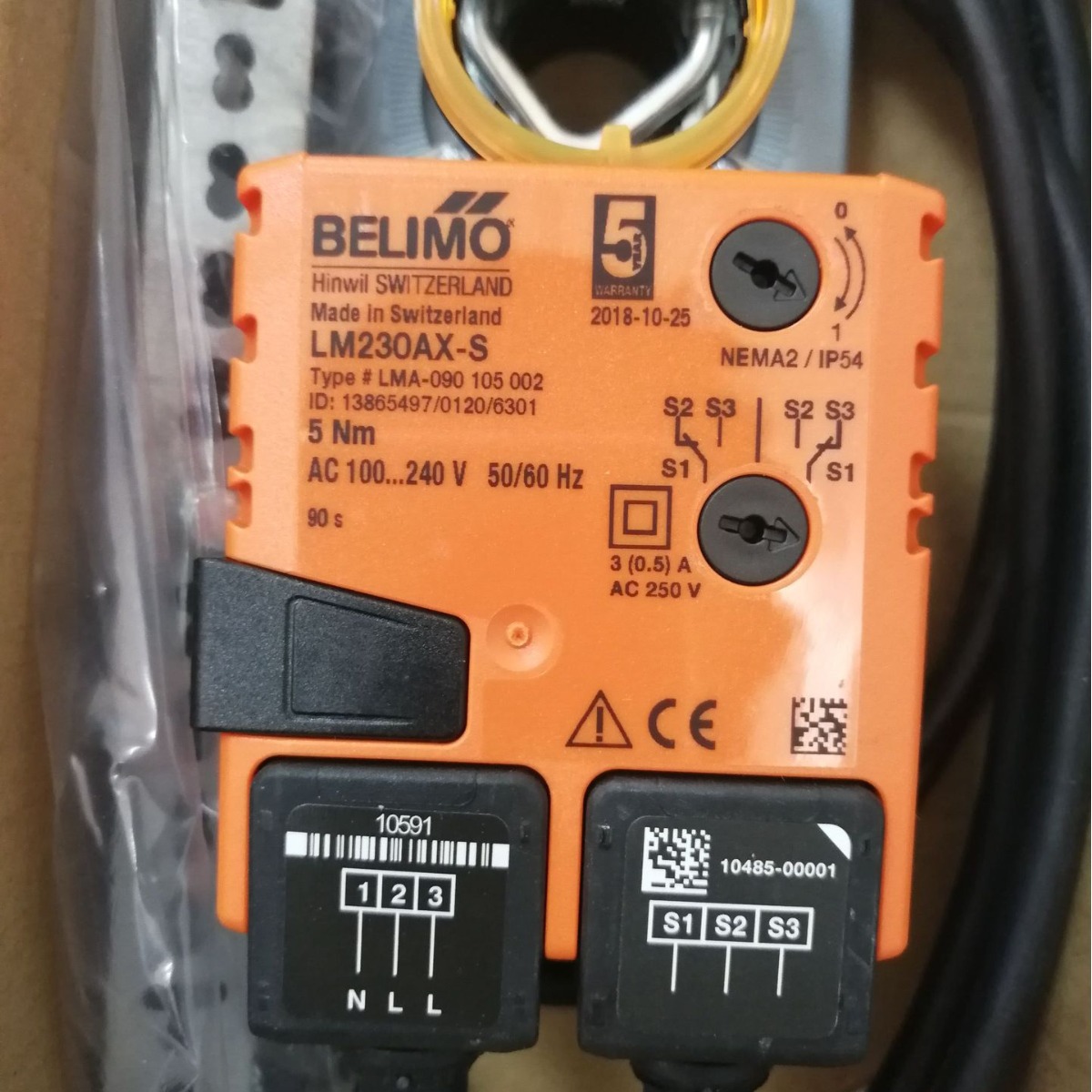 苏州茂海优势供应BELIMO博力谋执行器SR230A-S-5